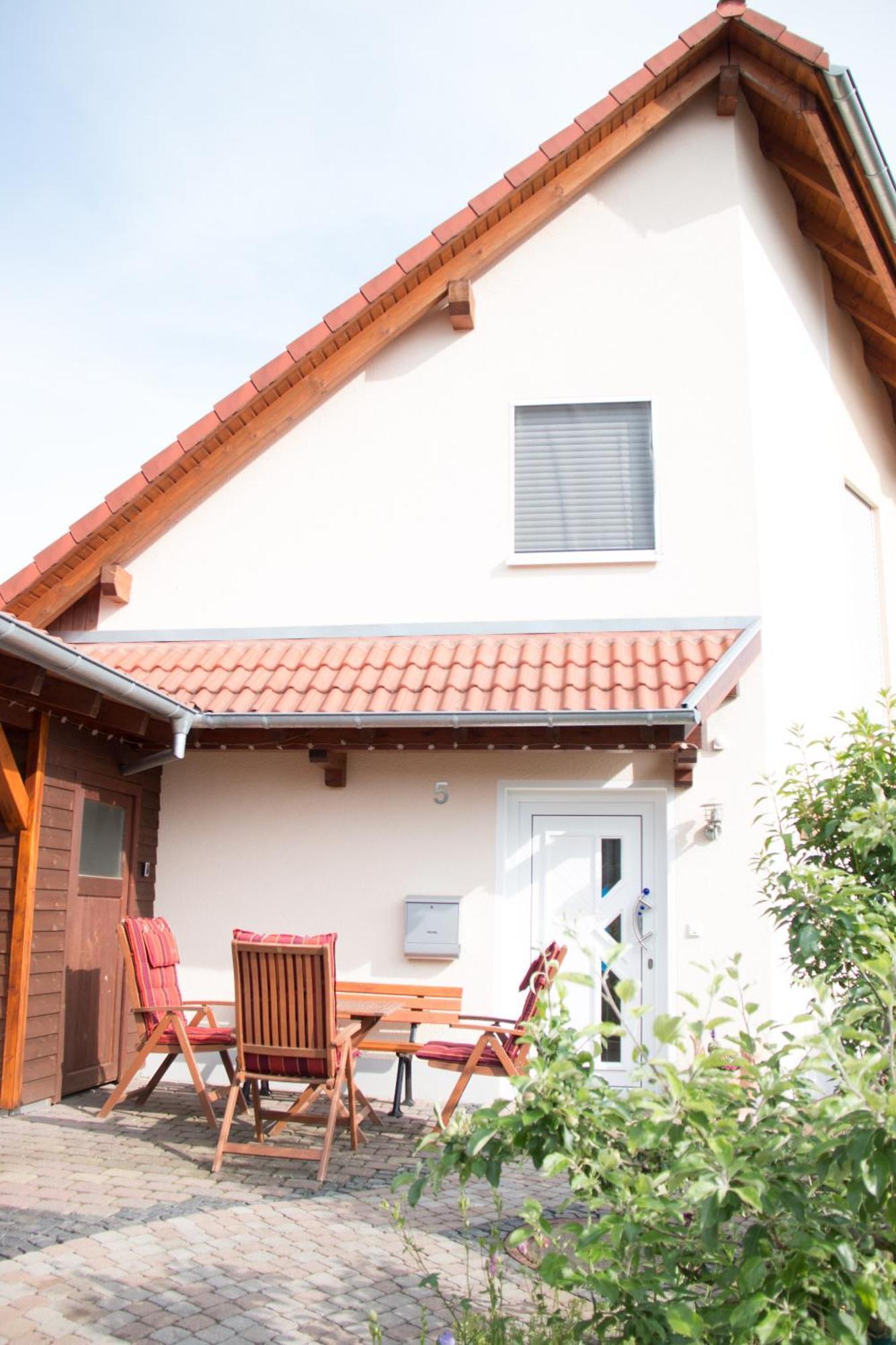 Ferienwohnung Helbig Allendorf an der Lumda Buitenkant foto