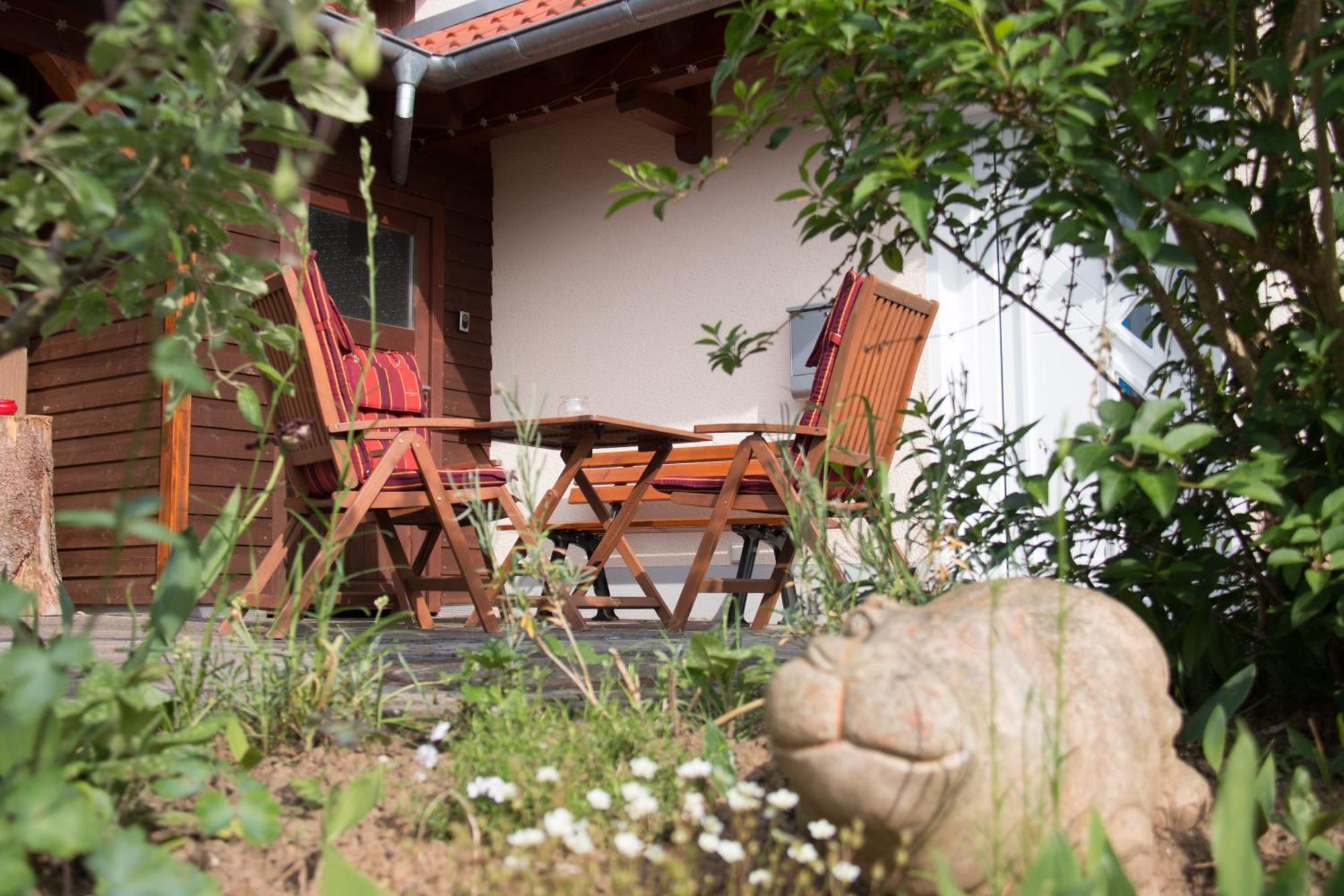 Ferienwohnung Helbig Allendorf an der Lumda Buitenkant foto